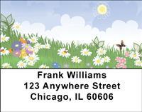 Butterflies In The Meadow Address Labels