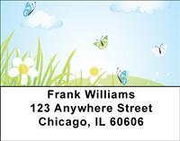 Butterflies In The Meadow Address Labels