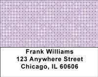 Purple Polka Dots Address Labels