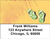 Flip Flop Summer Address Labels