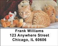 Ginger Cats Address Labels