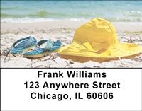 Toes In The Sand Address Labels