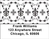 Fleur Di Lis Address Labels
