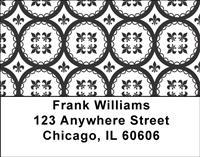 Fleur Di Lis Address Labels