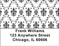 Fleur Di Lis Address Labels