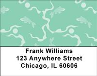 Artistic Koi Address Labels
