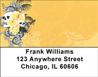 Hawaiian Skull Address Labels