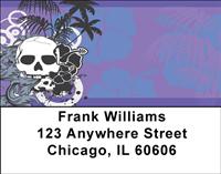 Hawaiian Skull Address Labels