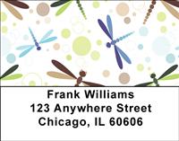 Peaceful Dragonflies Address Labels