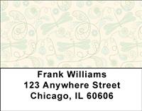 Pastel Dragonflies Address Labels