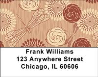 Vintage Dragonflies Address Labels