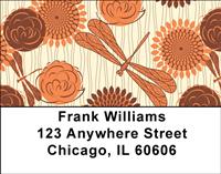 Vintage Dragonflies Address Labels