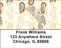 Vintage Dragonflies Address Labels