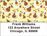 Busy Ladybugs Address Labels