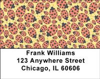 Busy Ladybugs Address Labels
