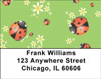 Ladybug Fun Address Labels