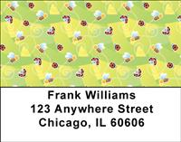Ladybug Fun Address Labels