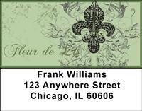 Royal Fleur De Lis Address Labels