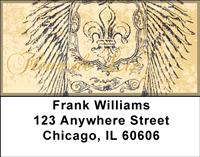 Royal Fleur De Lis Address Labels