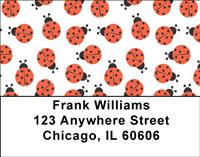 Crazy About Ladybugs Address Labels