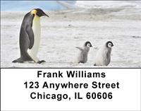 Penguin Families Address Labels