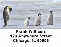 Penguin Families Address Labels