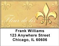 Classic Fleur De Lis Address Labels