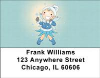 Seasons Fairies Address Labels