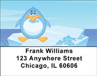 Silly Penguins Address Labels