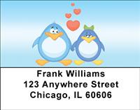 Silly Penguins Address Labels