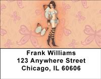 Butterfly Fairies Address Labels
