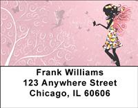 Grunge Fairies Address Labels