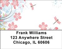 Vines and Dragonflies Address Labels