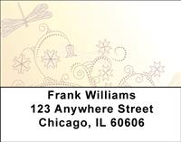 Vines and Dragonflies Address Labels
