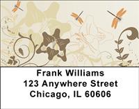 Vines and Dragonflies Address Labels