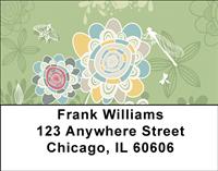 Delicate Dragonflies Address Labels