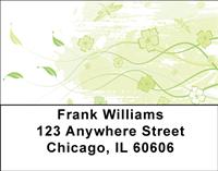 Floral Dragonflies Address Labels