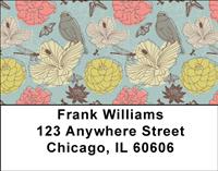 Flowers and Friends Address Labels