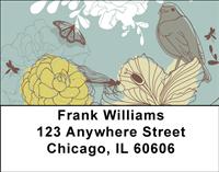Flowers and Friends Address Labels