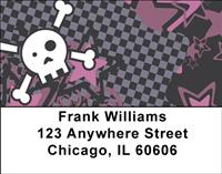 Explosive Skulls Address Labels