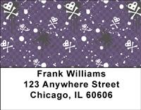 Emo Skulls Address Labels