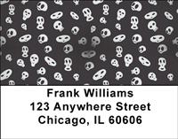 Skull Crazy Address Labels