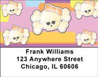 Girlish Skulls Address Labels