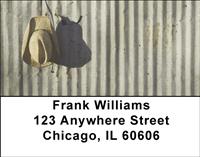 Cowboy Hats Address Labels
