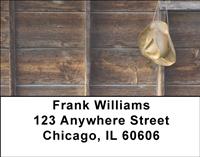 Cowboy Hats Address Labels