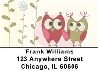 Owls in Love Address Labels