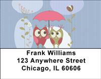Owls in Love Address Labels