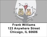 Owls in Love Address Labels