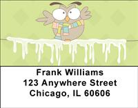 Owls On the Line Address Labels