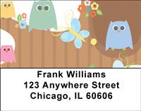 Cute Owls Address Labels